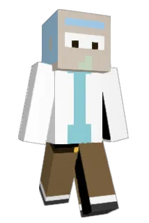Fresknek Minecraft avatar full body