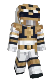 FricinhO Minecraft avatar full body