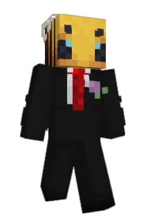 FriedBee Minecraft avatar full body