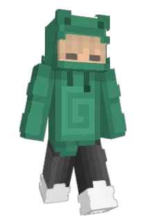 FriggidyFrog Minecraft avatar full body