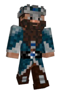 Friieza Minecraft avatar full body
