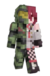 Frijolitto Minecraft avatar full body