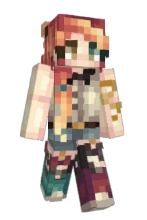 FriskyDingus Minecraft avatar full body
