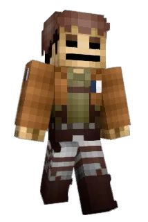 FriskyRaptor Minecraft avatar full body