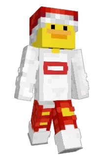 Frittenmann Minecraft avatar full body