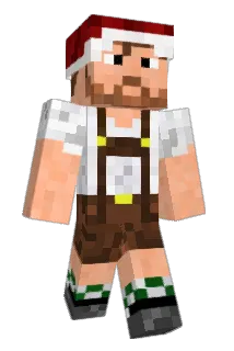 Frittensepp Minecraft avatar full body