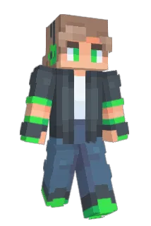 Frockio Minecraft avatar full body