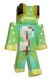 Frogglier Minecraft avatar full body