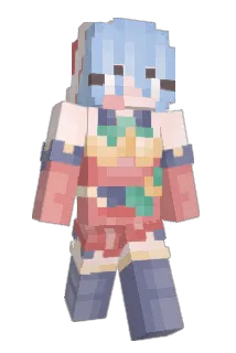 FroggyBarrTwitch Minecraft avatar full body