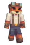 Fropsis Minecraft avatar full body