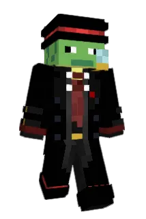 Froqzee Minecraft avatar full body