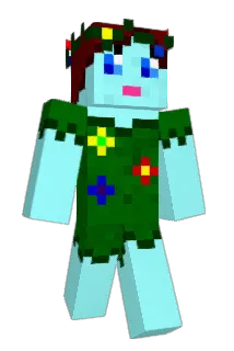 FrosenRozes Minecraft avatar full body