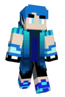 FrostByteWolf Minecraft avatar full body