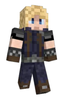 FrostByting Minecraft avatar full body