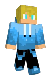 FrostTheHedgehog Minecraft avatar full body