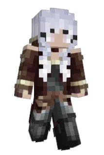 FrostoPotato Minecraft avatar full body