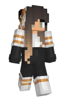 FrostyFoxes Minecraft avatar full body