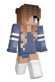 FrostyQuinn Minecraft avatar full body