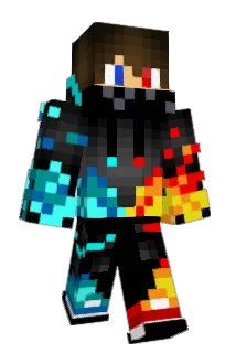 Frostyflames Minecraft avatar full body