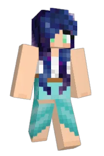 Frostyspace Minecraft avatar full body