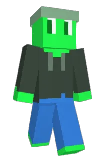 Frownk Minecraft avatar full body