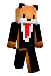 Froz3nWolf Minecraft avatar full body