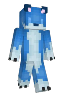 FrozenWolff Minecraft avatar full body