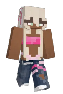 Fru1ty4ngel Minecraft avatar full body