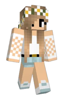 FrugoGirl Minecraft avatar full body