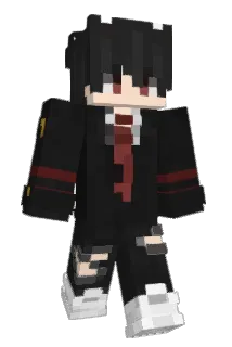 Frussty Minecraft avatar full body