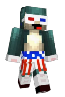 Frxnkey Minecraft avatar full body