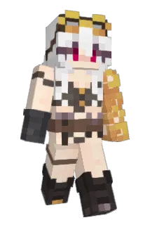 FubukiDayou Minecraft avatar full body