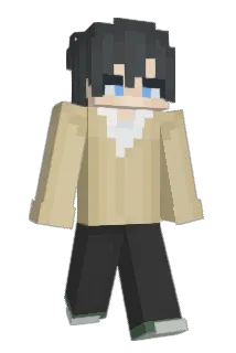 FuddxManga Minecraft avatar full body