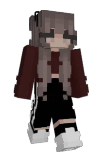 Fujiki Minecraft avatar full body