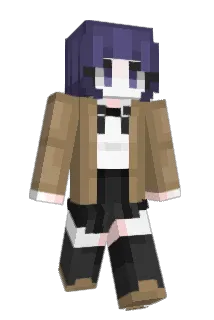 FujisawaAya Minecraft avatar full body