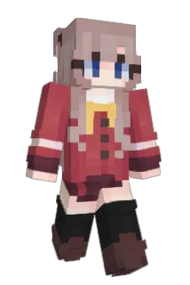 Fujiwara__Chika Minecraft avatar full body