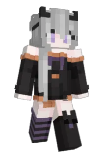 Fujoshi Minecraft avatar full body