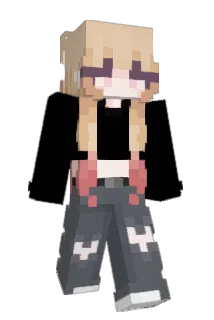 FukiDona Minecraft avatar full body
