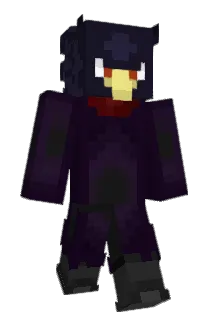 FumiTokoyami Minecraft avatar full body