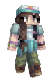 FunPowerGirl Minecraft avatar full body