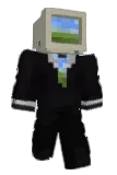 Functionned Minecraft avatar full body
