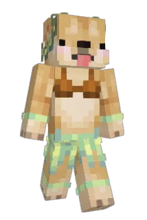 Fungables Minecraft avatar full body
