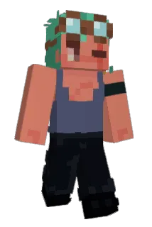 Funklmaster Minecraft avatar full body