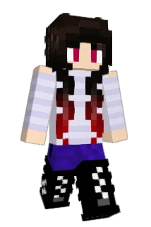 FunnyFoxxo Minecraft avatar full body