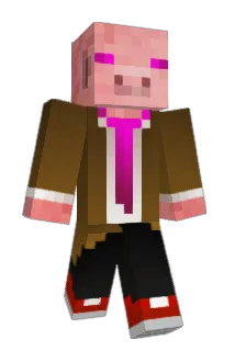 Funnyneck Minecraft avatar full body