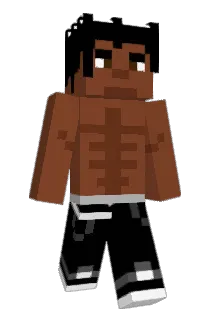 Funnyyy Minecraft avatar full body