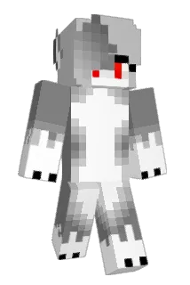 FurryPrettyHusky Minecraft avatar full body