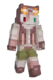 Fusume Minecraft avatar full body