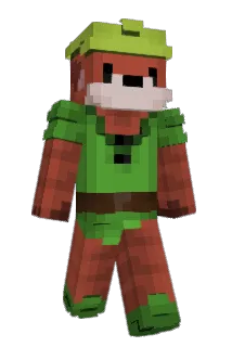 Fuzifu Minecraft avatar full body