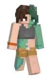 Fuzolini Minecraft avatar full body